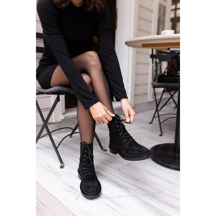 Женские повседневные ботинки из натуральной замши