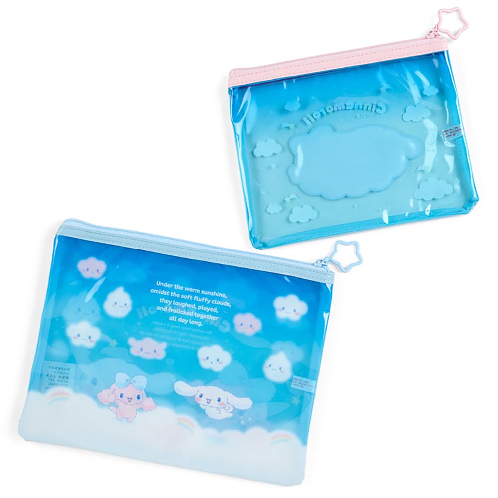 Sanrio Набор из 2 штук Poron Flat Pouch и Cloud 264181 & (Корица и братья и сестры)