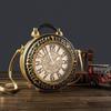 2025 Retro Korean-Style Handbag with Creative Clock Watch Design