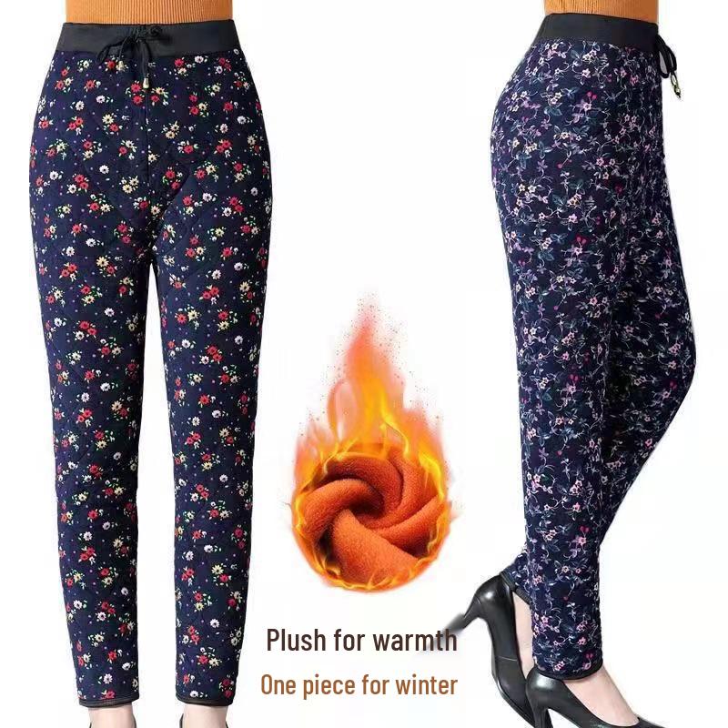 Женские брюки с высокой талией больших размеров цвета кэмел, теплые, на флисовой подкладке из шерсти