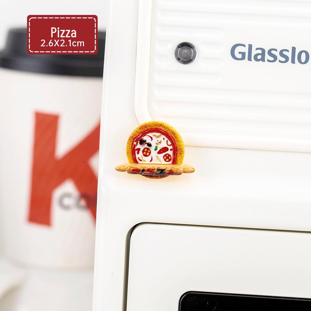 Miniature Cute Food Refrigerator Magnet Set - DIY Resin Home Decoration Stickers