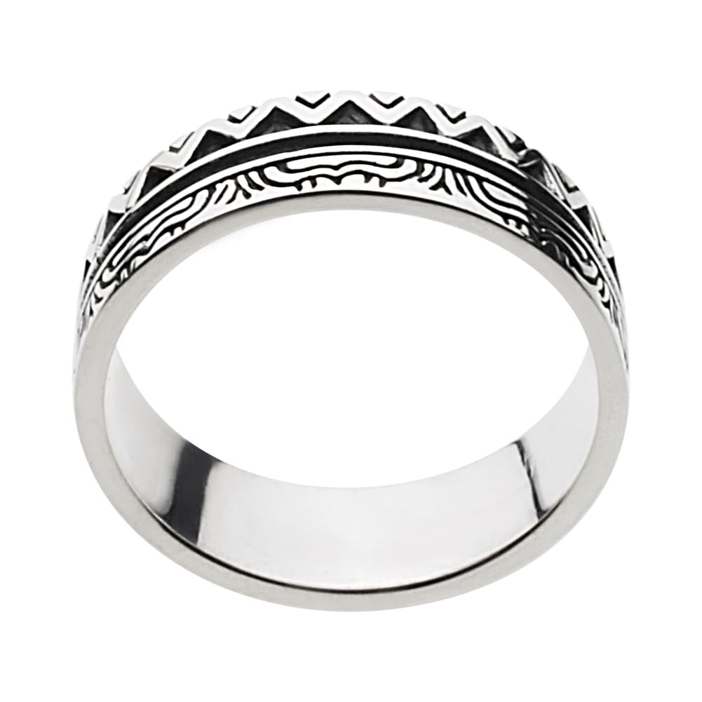 Кольцо Native Accessory Ring из серебра 925 пробы fr0499 21 [Figmart] [Серебряные аксессуары] №