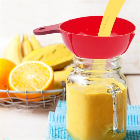 Воронка с широким горлом для кухни, лаборатории, кемпинга, пищевая пластиковая воронка для легкого наливания, меньше проливов и беспорядка, универсальные принадлежности для консервирования