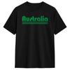 Couple Tshirt Australia Map Tshirts Leisure Summer Tees Funny Cotton Clothes Gift Idea