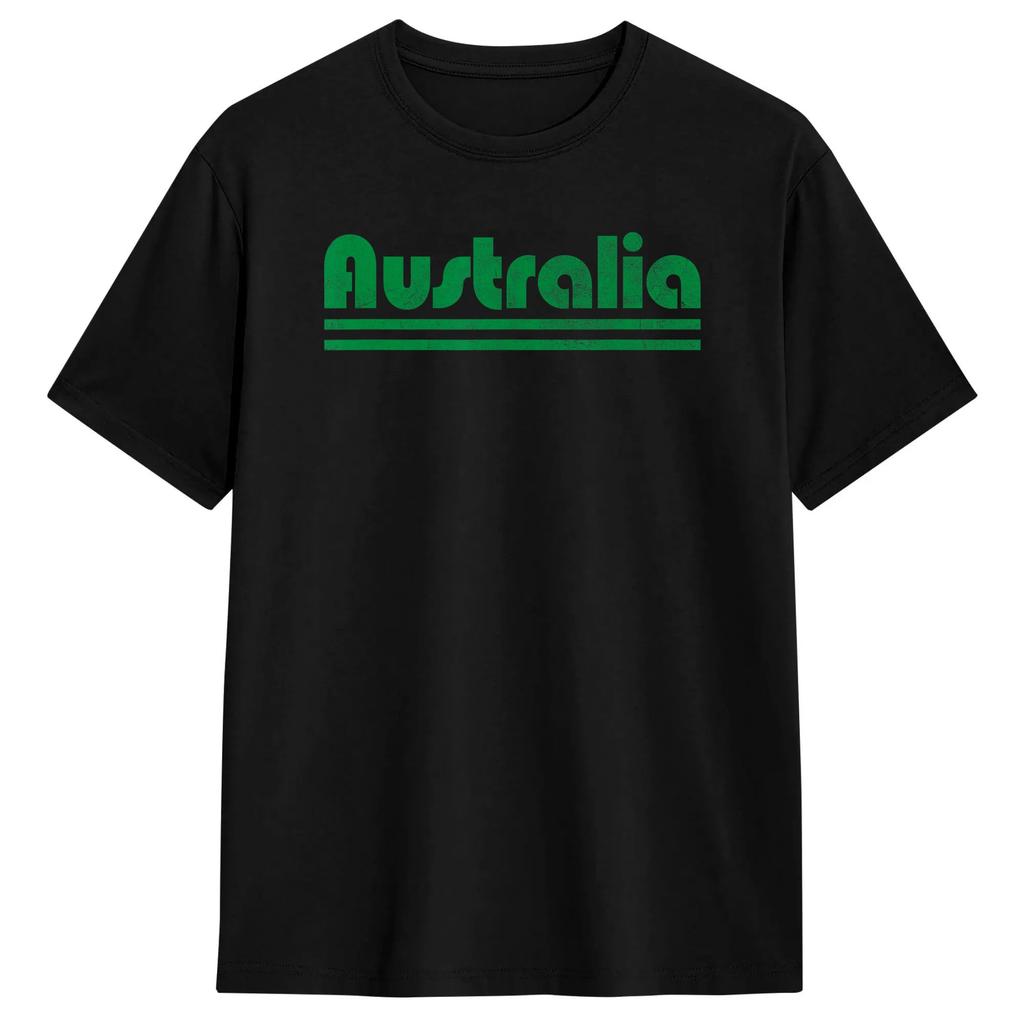 Couple Tshirt Australia Map Tshirts Leisure Summer Tees Funny Cotton Clothes Gift Idea