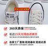 The First Layer of Cowhide High-top White Shoes for Women's 2025 Spring New Thick-soled Versatile Casual Shoes for Women's Fashion Heightening Women'