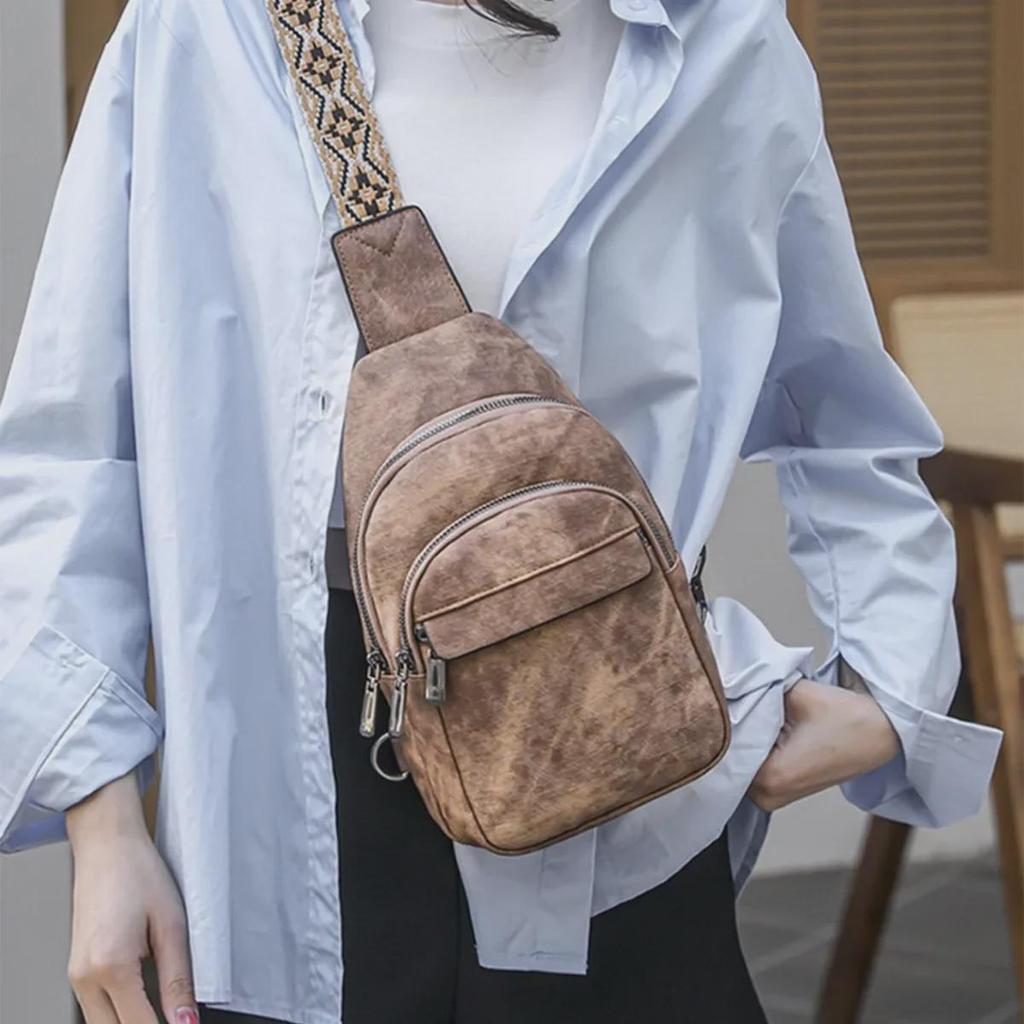 Женская сумка через плечо в стиле ретро 2024 года — маленькая, универсальная сумка через плечо и через плечо