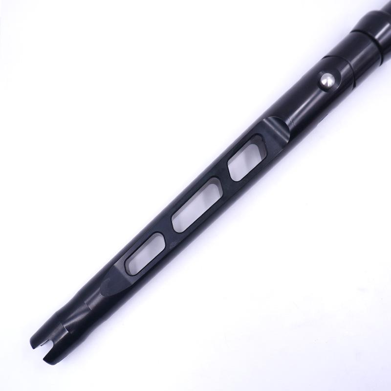 Hollow Heavy-Duty Trolling Rod Replacement, Section 2, 50cm, 795g, Adjustable Four Angles, Big Fish Straight Rod.
