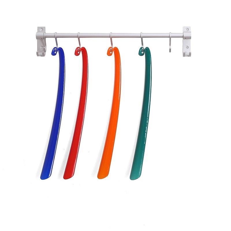 1PC Plastic Extra Long Shoehorn Lazy Shoe Helper Long Handle Shoes Lifter Pull