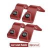 For KIA Auto ABS Multi-Purpose Headrest Hook Car Seat Back Multi-function Hooks Rio K5 K2 Sportage Ceed Sorento Picanto Stinger gbfu50