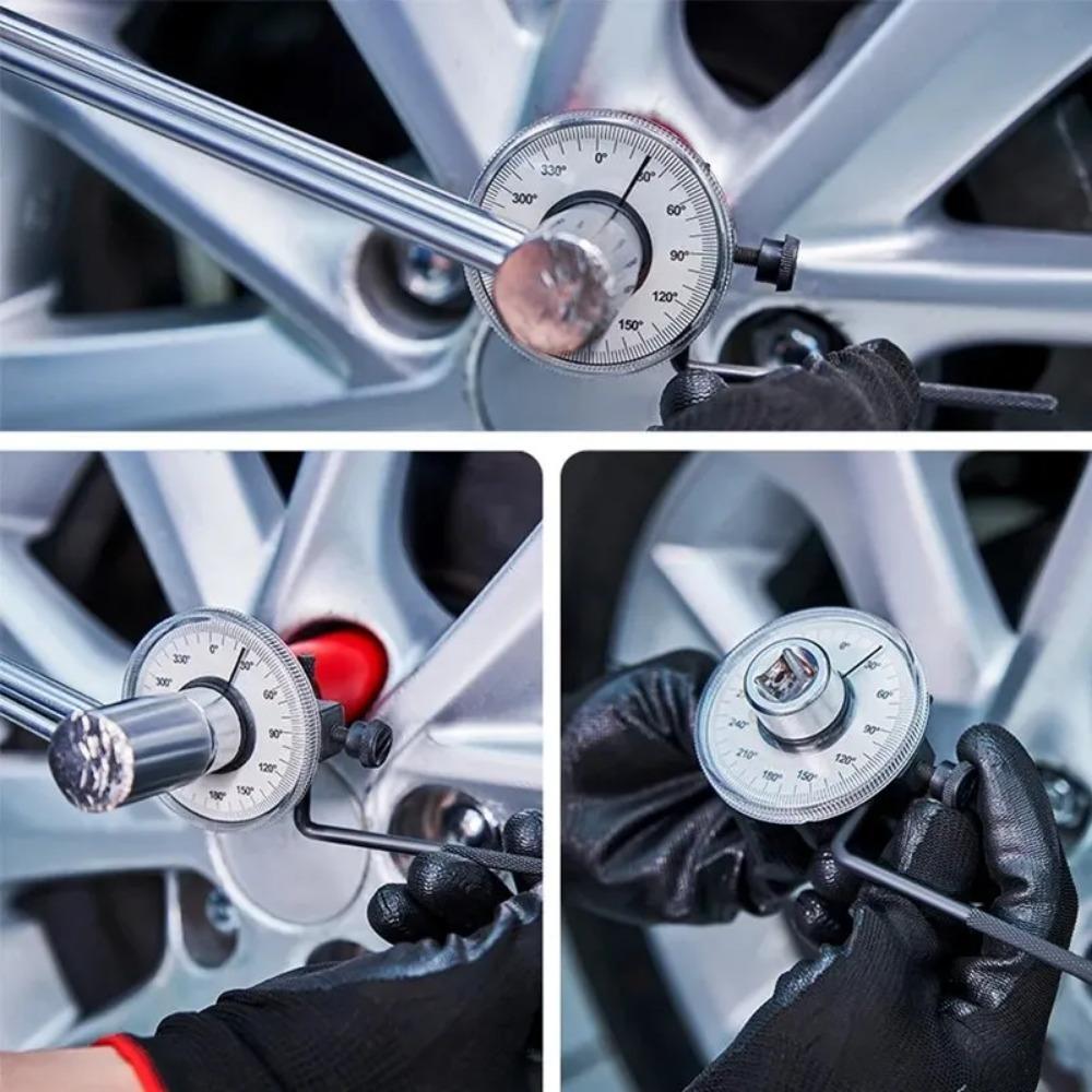 1шт динамометрический ключ с циферблатом для измерения крутящего момента автомобильные инструменты ручной инструмент оборудование для автосервиса гаражные инструменты калиброванные в градусах