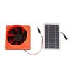 Solar Powered Exhaust Fan 10W 5V ABS Monocrystalline Silicon Solar Panel Ventilation Fan Kit for Rou
