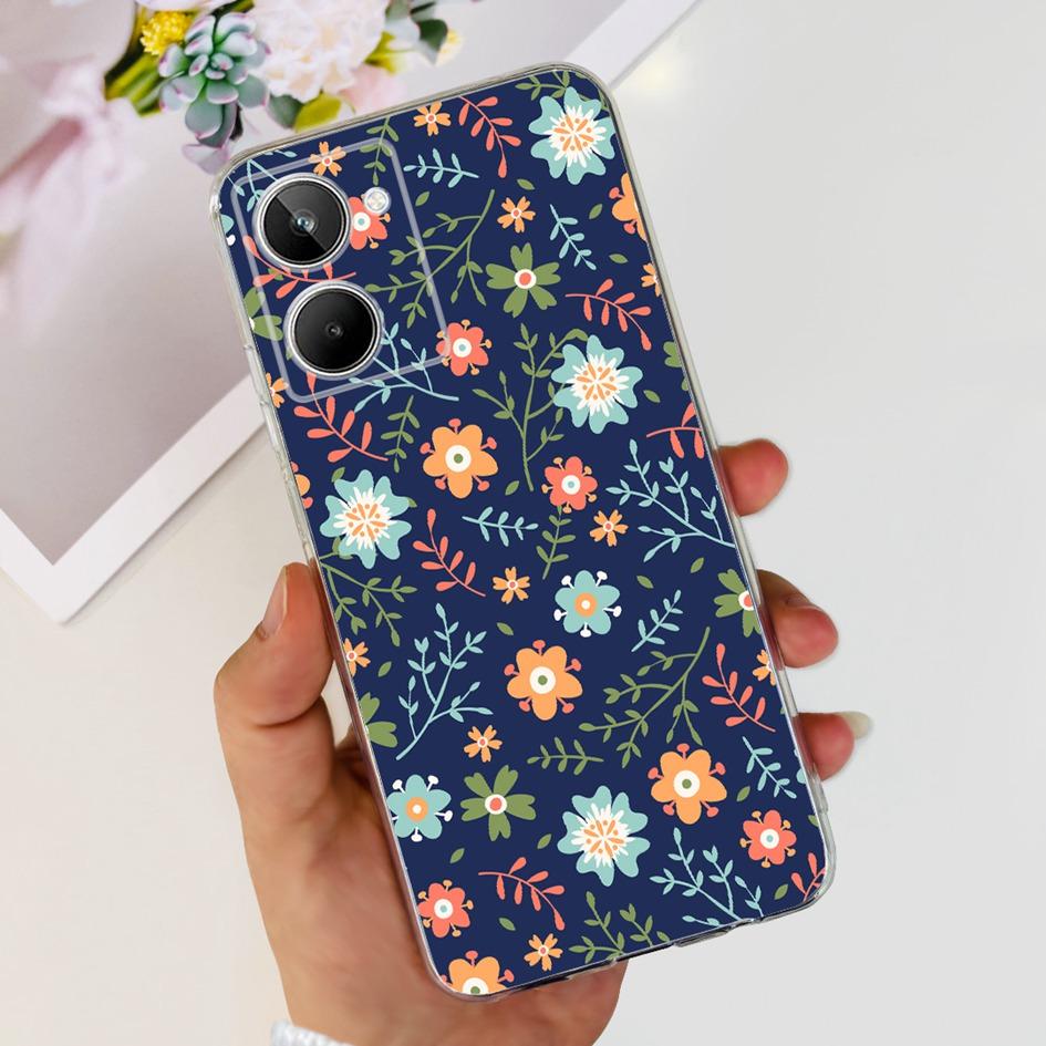 Чехол для Realme 10 RMX3630 Задняя крышка Милый мультяшный панда Тонкий мягкий прозрачный силиконовый чехол для телефона Для Realme 10 Pro Plus RMX3687 Capa