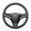 AABHO1 Leather Car Steering Wheel Cover for Chevrolet Chevy Malibu Spark tracker Cruze Sonic Camaro Equinox Volt Seeker Accessories