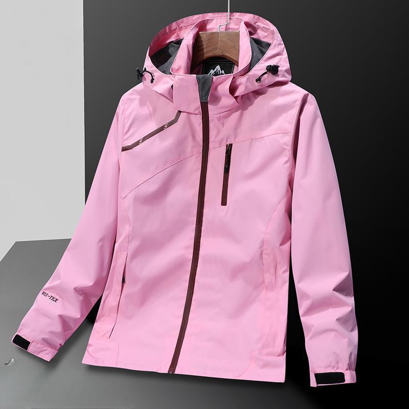 Outdoor Jacket Men's Spring and Autumn Windproof Waterproof Fashion Trend Autumn Large Size Couple Jacket Men's Jacket