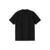 Carhartt WIP Оригинальная футболка с мультяшным принтом букв из аниме, с круглым вырезом, с короткими рукавами, мужская одежда, черный, I032882-89-XX