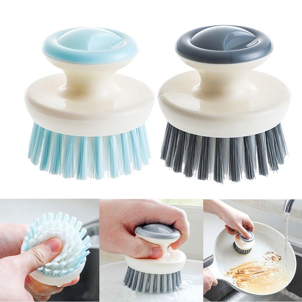 Stiff Bristles Cleaning Dish Scrubber Kitchen Scrub Brushes With Handle Dish Scrub Brush Dish Brush