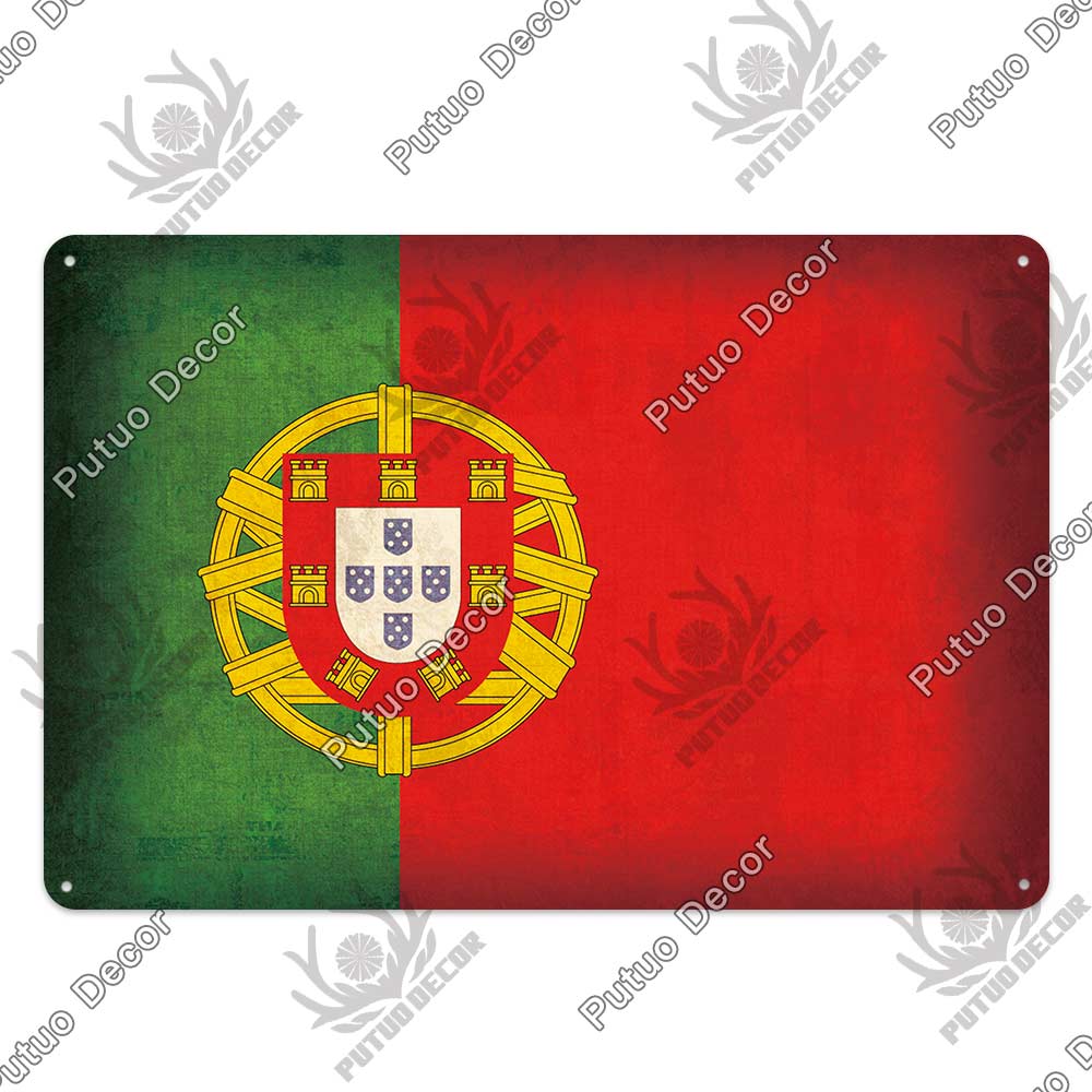 Decor Flag Vintage Metal Sign Tin Sign Decorative Plaque Wall Decor Bar Pub Man Cave Living Room Home Door Decoration