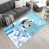 Bluey Customized Name Area Rug Perfect for Entryway Decorate room Study room Dining Room Anti-slip Rug Decorate Offices Wedding Party Gift