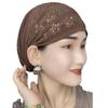 Lace Embroider Headband Cap Trendy Hair Band Hot Sale Chemo Hat  Female