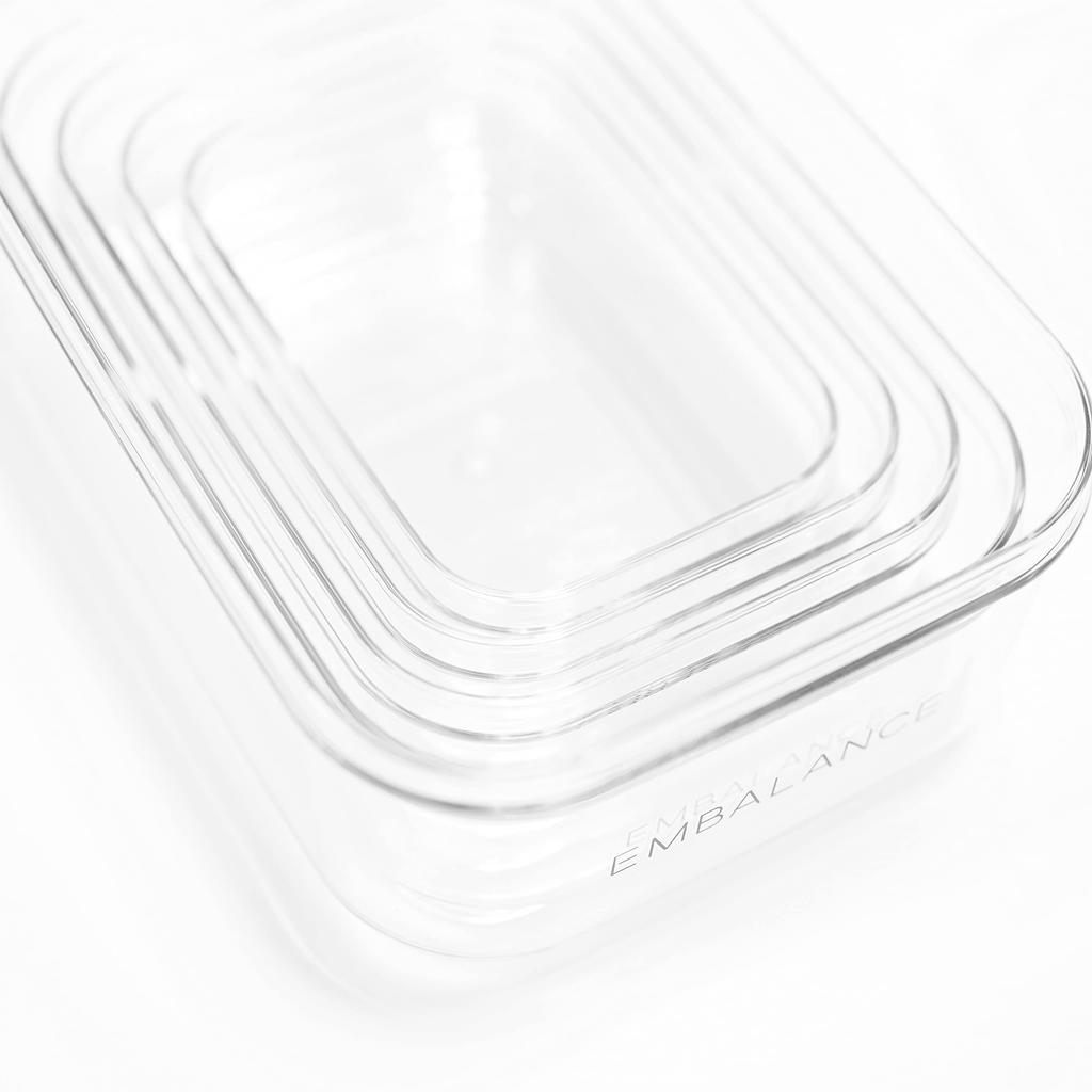 Wilmax Storage Enbalance Прозрачный Сделано в Посудомоечной машине Небьющийся 12102 Контейнер, Контейнер, XS, 380мл, Япония, безопасный, Прочный, устойчивый, Морозильная камера,