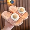 Летние тапочки для девочек. Нескользящие тапочки на мягкой подошве для девочек. Повседневные легкие плоские тапочки для душа.