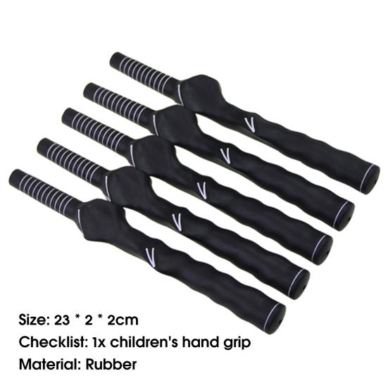 Club Grip Anti Slip High Toughness Rubber Useful Posture Correction Golf Practice for Kids