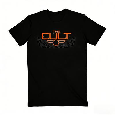 Футболка The Cult Футболки Британской Рок-Группы Унисекс И Женская Модная Футболка с Коротким Рукавом Четыре Повседневные И Удобные Топы Унисекс