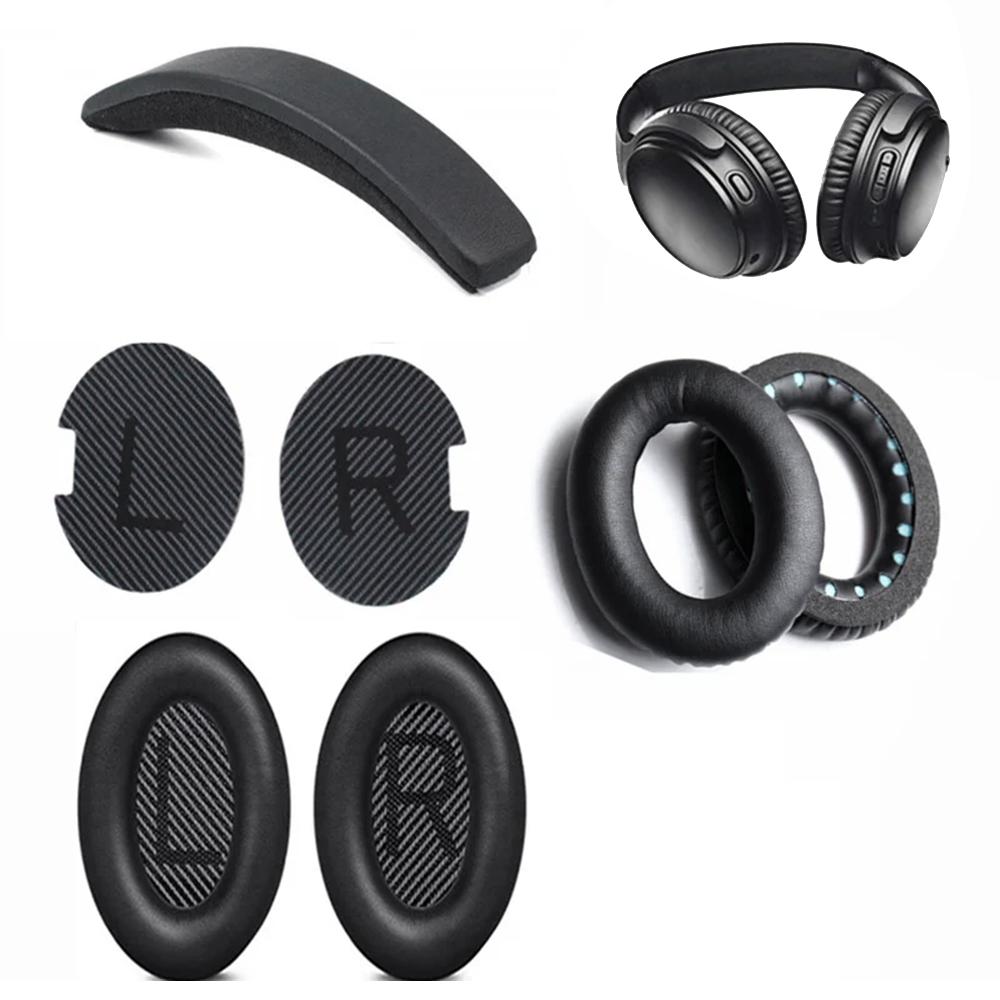 Сменные амбушюры, амбушюры, оголовье для наушников Bose QuietComfort QC 2 15 25 35, амбушюры QC2 QC15 QC25 QC35 SoundTrue
