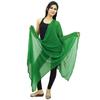 Шифоновая смесь Dupatta модные индийские этнические чунни женские шарфы на плечо