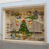 Ic-new Merry Christmas Window Wall Sticker Decals Snowflake Santa Claus Home Xmas Decor