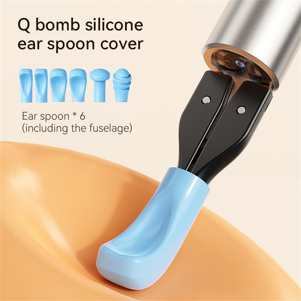 Wireless WiFi Endoscope Smart Visual Ear Cleaner Portable Ear Wax Removal Tool Health Care Ear Picking Tweezers