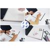 40 Pages Self-adhesive Scrapbook Large Capacity Commemorative Linen Cover Album Paste Type Dirt-proof Memory Book Graduation