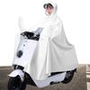 Electric Vehicle Raincoat with Mirror Slots Scooter Motorcycle Raincoat Waterproof Scooter Rainwear Cover for Outdoor Riding