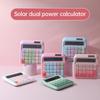 Desktop Calculator 12 Digit Large and LCD Display Big Button Calculators Solar Power and Battery