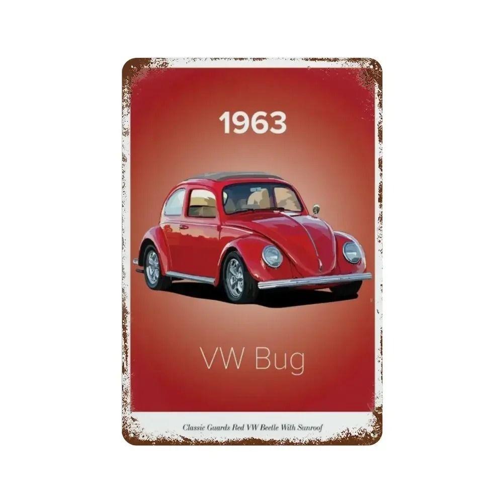 Garage Bar Metal Wall Sign, Auto Interior Decor Plaque 20x30cm