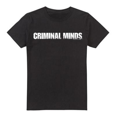 Футболка с логотипом Criminal Minds для мужчин