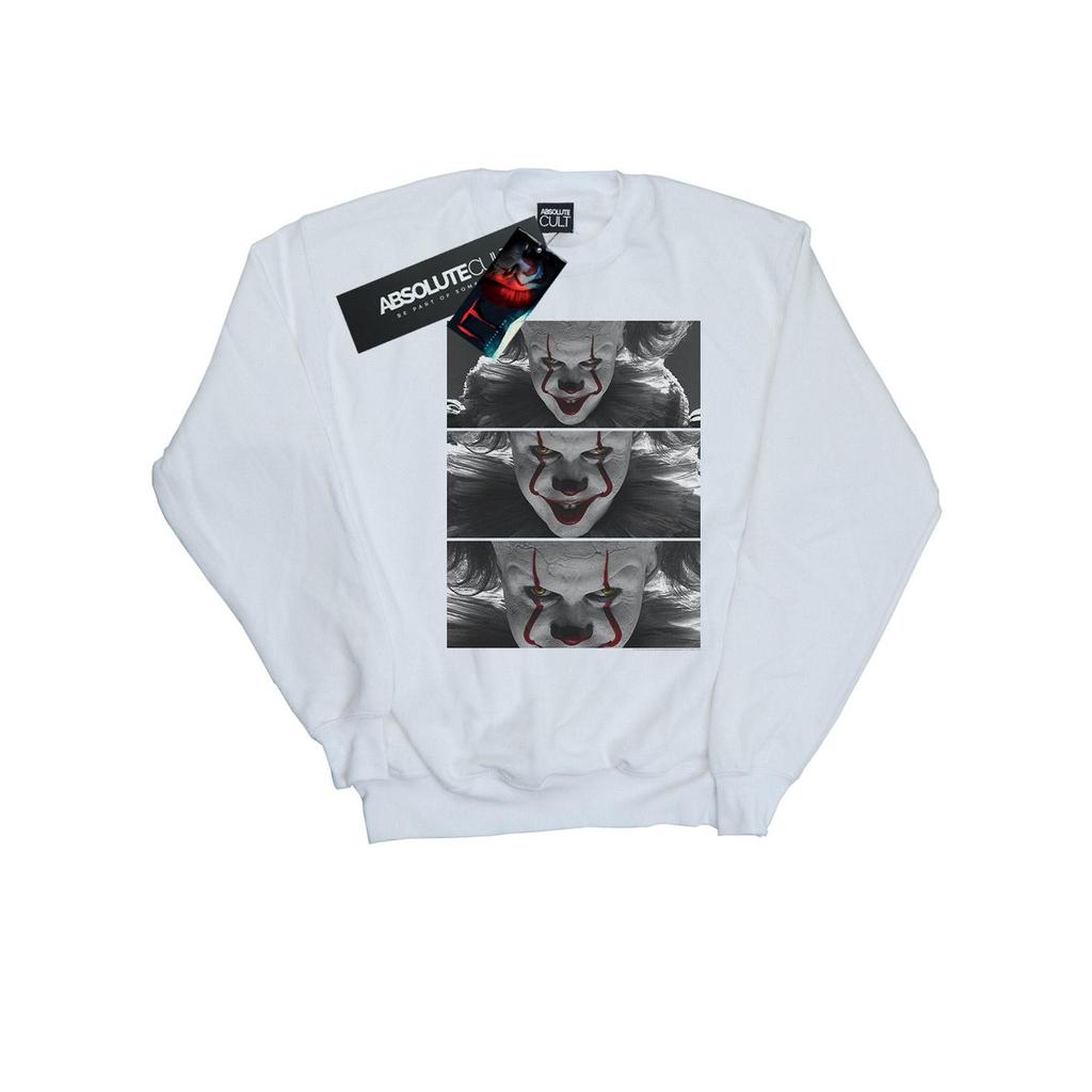 It Chapter 2 Womens/Ladies Pennywise Photo Close-Up Sweatshirt