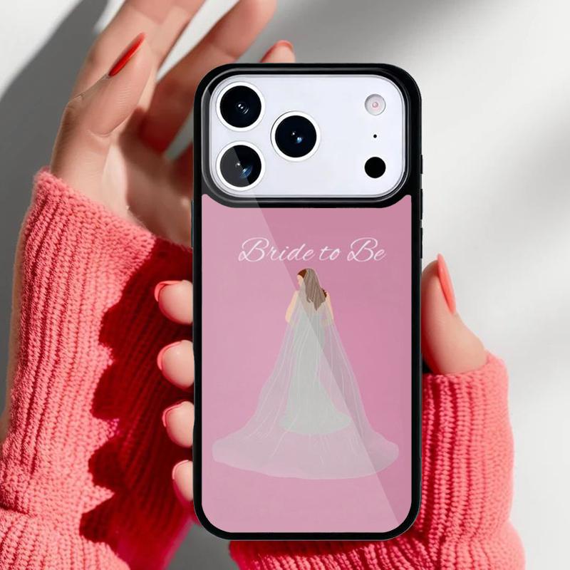 Свадебная Невеста Скоро Будет Чехол для Телефона для iPhone 17 Air 16e 15 14 13 Pro Max Задняя Крышка для 12 11 Pro Coque