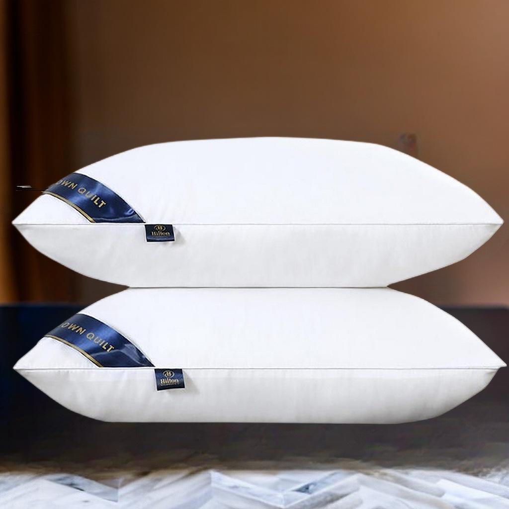 Подушка Hilton Hotel Высокая и Низкая Регулируемая Подушка для Поддержки Шеи для Одиночного Использования