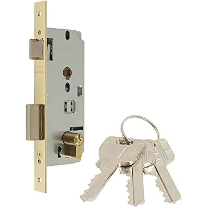 Замок - MCM - M55332 - 60 мм - Цилиндровый - С ключом