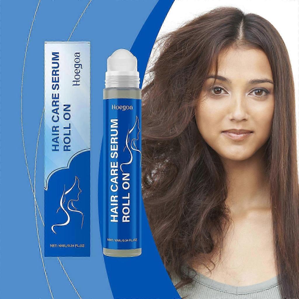Hoegoa Rosemary Roll-On Essence Nourishes The Scalp And Hair, Making It Smooth And Refreshing