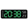 Electronic Clock, Simple Multi-function Clock, Rectangular Large Font Alarm Clock, Hanging or Standing Clock