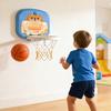 Игрушка Мини Баскетбольное Кольцо для Игры в Помещении со Светодиодным Табло, Регулируемая Высота, Настенное Крепление, Игра в Броски в Баскетбол, Малыши, Мальчики, Мультяшное Животное, Баскетбольное Кольцо