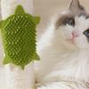 Cat Brush Comb Cat Toy Kitten Grooming Self Cleaning Wall Corner Scratcher Cats Massage Silicone Comb Brush Cat Accessories