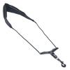 HAMILO Saxophone Strap with Hook for Brass Instruments, Saxophone, Performance, Practice, and Band Performances (Black)