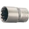 TRUSCO 10mm T310W X 10 of 12-Point Socket, 9.5mm Drive, Width, (Case 10)