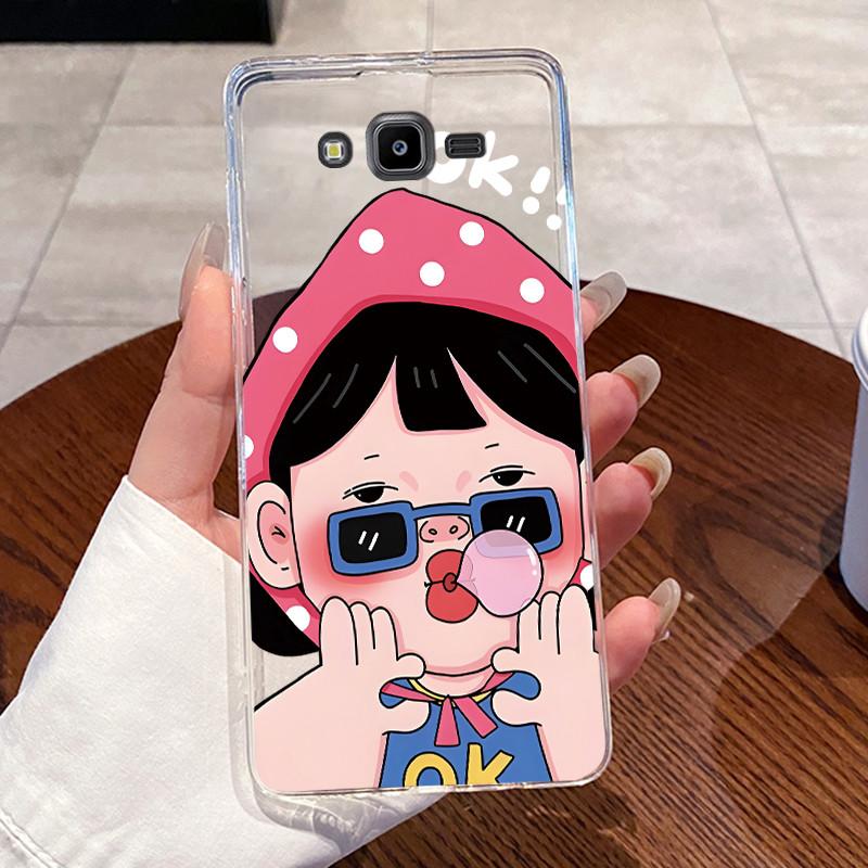 For Samsung Galaxy J7 Nxt J701F / J7 Core Case Aesthetic Cute Cat Bumper Soft TPU Cover For Samsung J7 Neo J701M J 7 Phone Cases