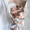 Handmade Wool Flower Bouquet Diy Crochet Material Package Knitting Bouquet Mother's Day Birthday Creative 520 Graduation Gift