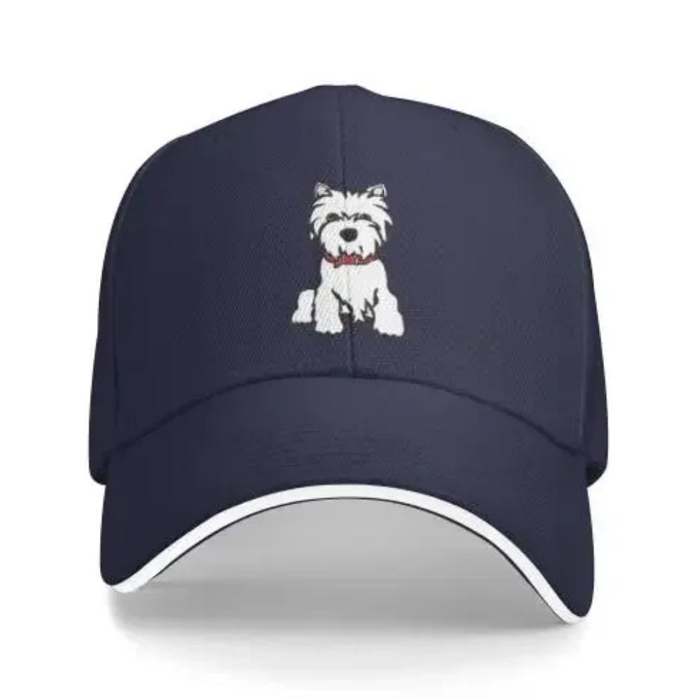 Самые продаваемые ковбойские шляпы 2020 года, летние пляжные, унисекс, регулируемые бейсболки YISHOW I Love My Westie, джинсовая шляпа, ковбойская спортивная шляпа для активного отдыха